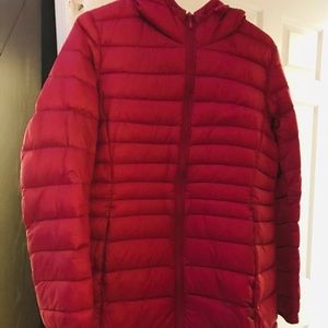 Ultra light down compact coat